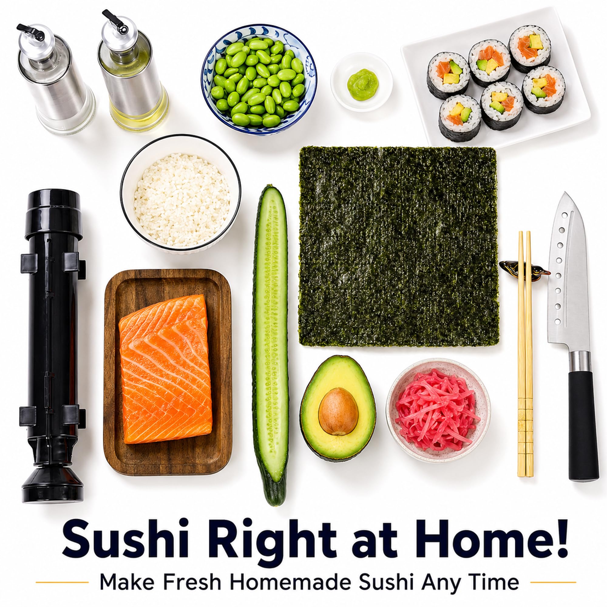 Kit de fazer Sushi Fungyand - Faça Sushi em casa! -6