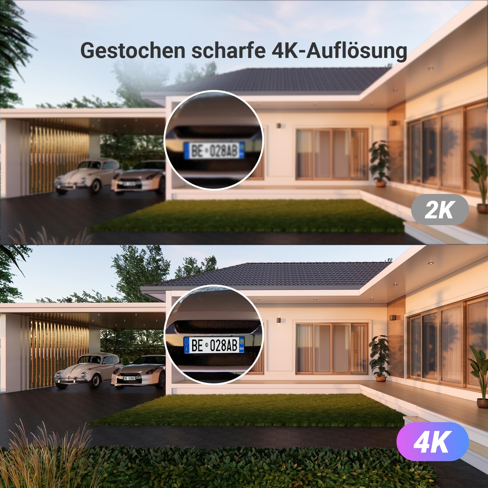 EZVIZ 4K Video-Türsprechanlage, 8 Zoll (20,3 cm) Touchscreen, Handflächen-/Gesichtserkennung, Unlock aus der Ferne, 2 Kabel, menschliche Erkennung, RFID-Option, wasserdicht, Dual-Band-WLAN, HP7 Pro | 7-in-1 Zutrittskontrolle mit Gesichts- & Handflächenerk