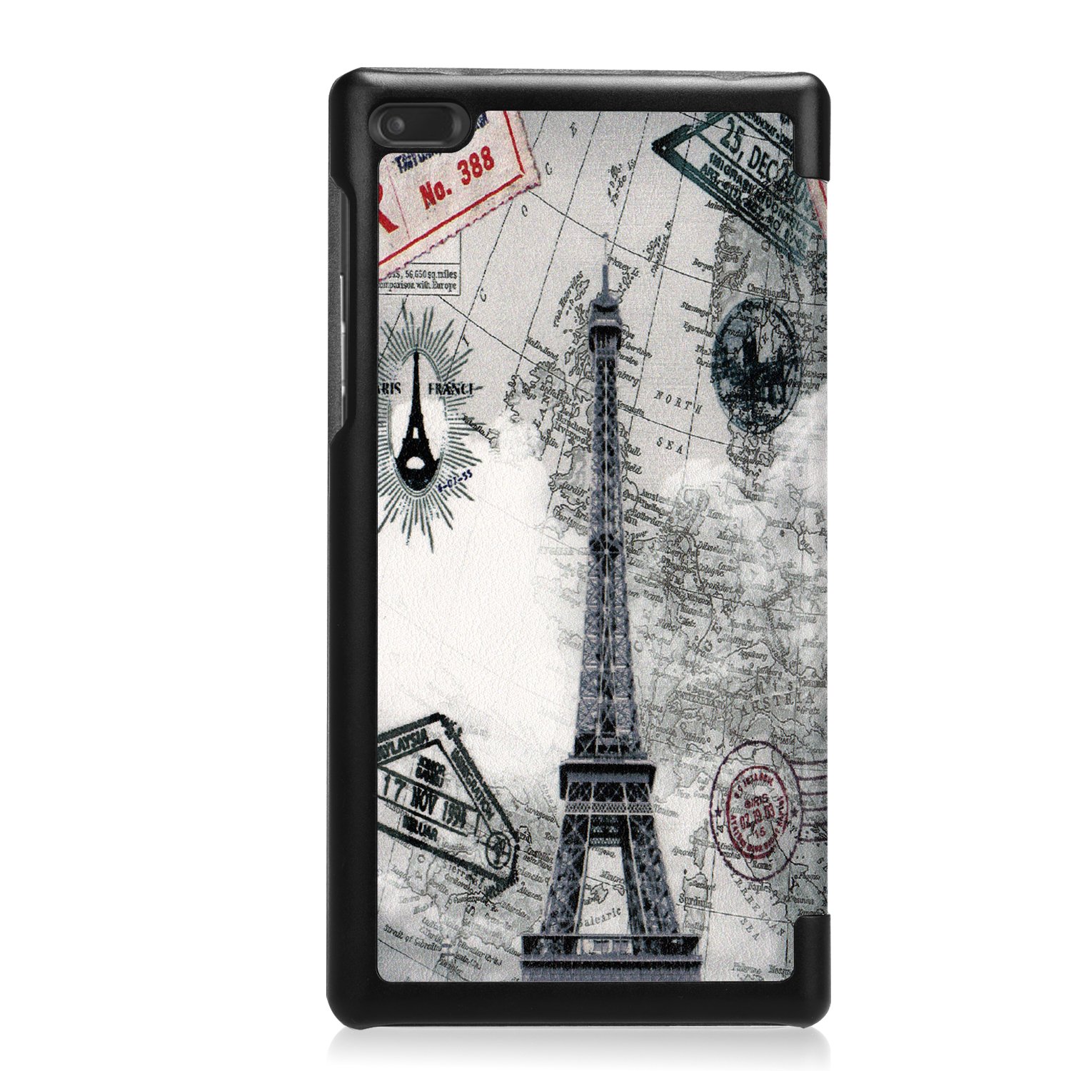 Schutzhülle Mit Auto Sleep/Wake Für Lenovo Tab4 7 & Tab7 HD – Inkl. Touch Pen, Blau, Standfunktion