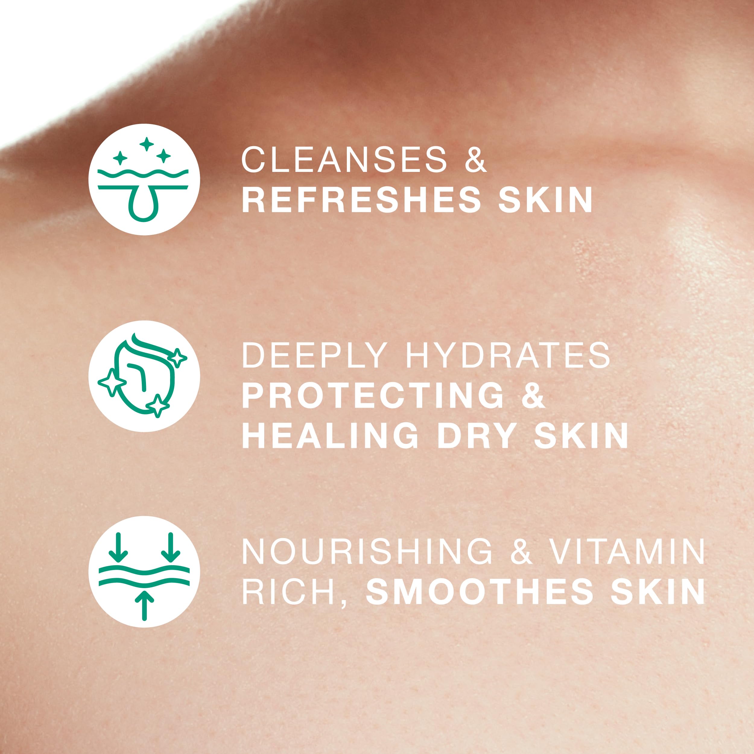 Vitamins And Sea Beauty - Body Wash Shower Gel with Sea Kelp & Aloe Vera. Sapone per il corpo liquido idratante e riparatore con alga marina e aloe vera, 1 l