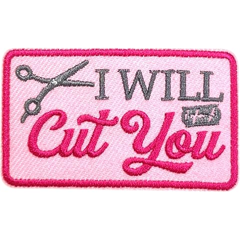 I Will Cut You Patch 3 Inches Medical Gifts Medicine Medical Nurse Nursing Iron On/...