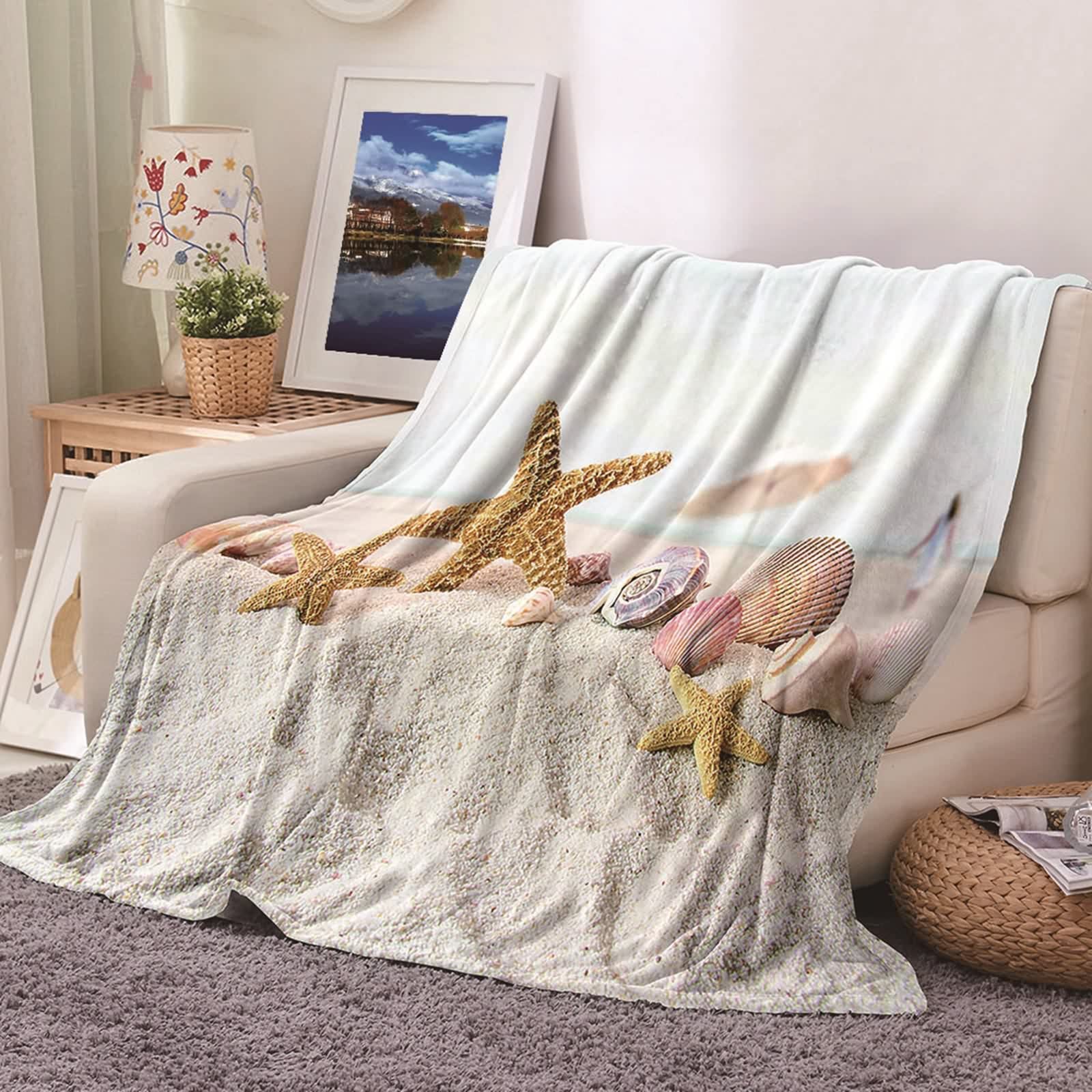 Couverture douce et confortable pour canapé froid : plaid polaire flannel 180x240