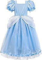 Vista 2 de ReliBeauty Disfraz de princesa para niñas, disfraz de hadas de Halloween para juegos de rol