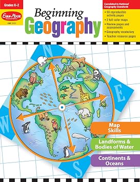 Beginning Geography Workbook, Homeschooling and Classroom Resource Workbook