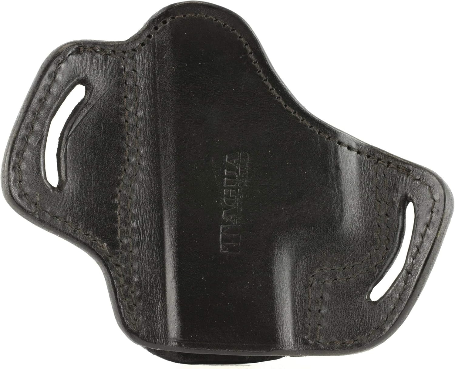 Tagua Gunleather Open Top Belt Holster fits Glock 26/27/33, Right Hand, Black