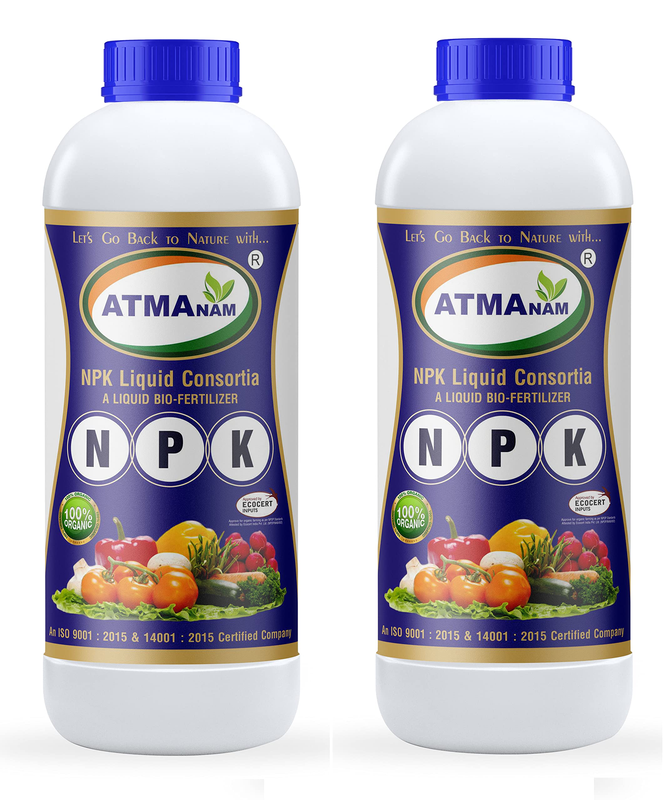 Atmanam BIO Fertilizer CONSORTIA (Nitrogen, Phosphate, Potash) NPK Plant Growth Promoter, Nutrition Enhancer Supplement, Bio Stimulant, Immunity Builder for Plants & Crops (2) (B0BRSVK4JC) Amazon Price History, Amazon Price Tracker