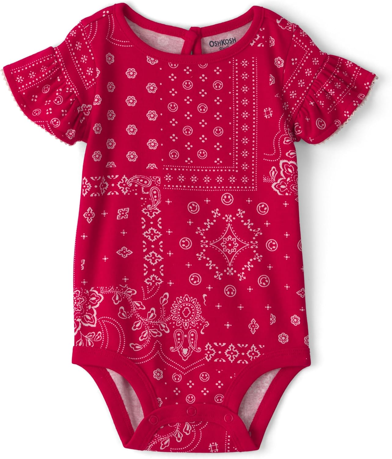 OSHKOSH B'GOSH baby-girls Short-sleeve Bodysuit