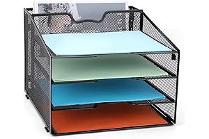 4 tier document tray