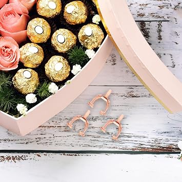50pcs Plastic Chocolate Holder for Bouquet with Chocolate Cups and Flower Holders, DIY Bouquet Packaging, Not Easily Damaged, for Wedding and Romantic Valentine's Day Decorations