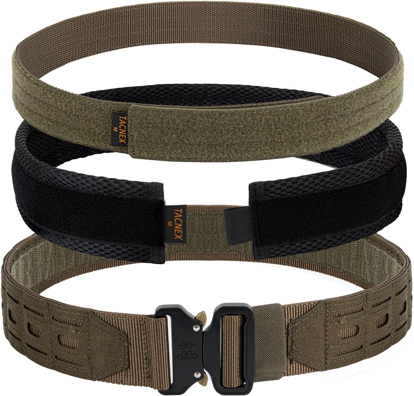 TACNEX MOLLE Battle Belt Tactical Combat Gun Belt Nylon