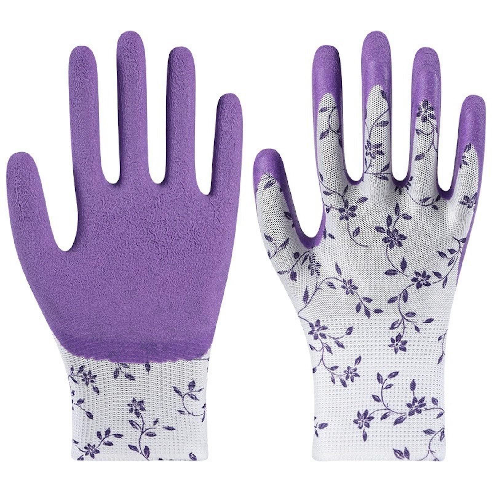 20 par Profesjonalne rękawice ogrodnicze, rękawice ogrodnicze z powłoką z gumy nitrylowej, pracy ochronnej na zewnątrz (Green/Medium Size,20 pairs)