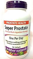 Vista 1 de Webber Naturals Super Próstata Una Por Día, 180 cápsulas blandas