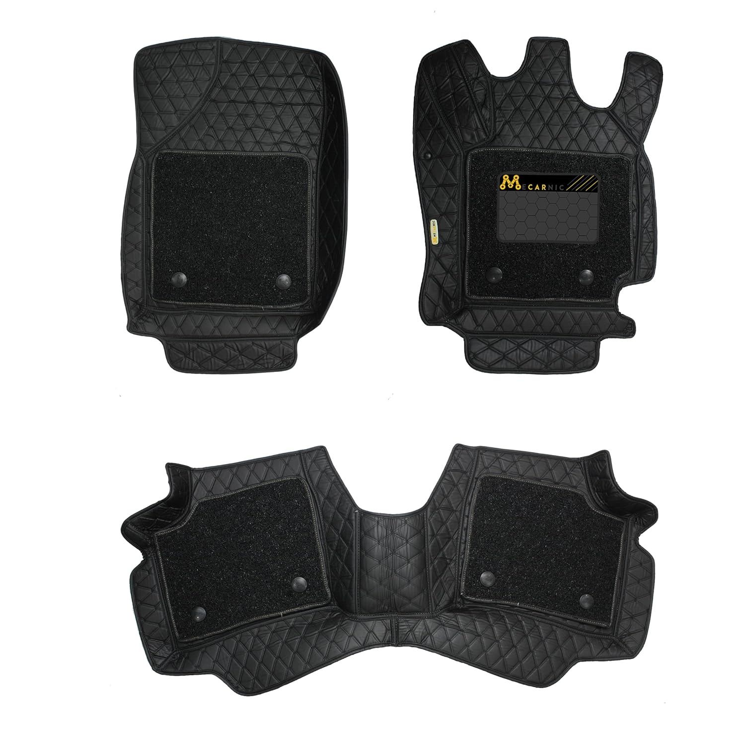 Mecarnic Premium 7D Car Floor Mat for Tata Tiago 7 Layer Protection