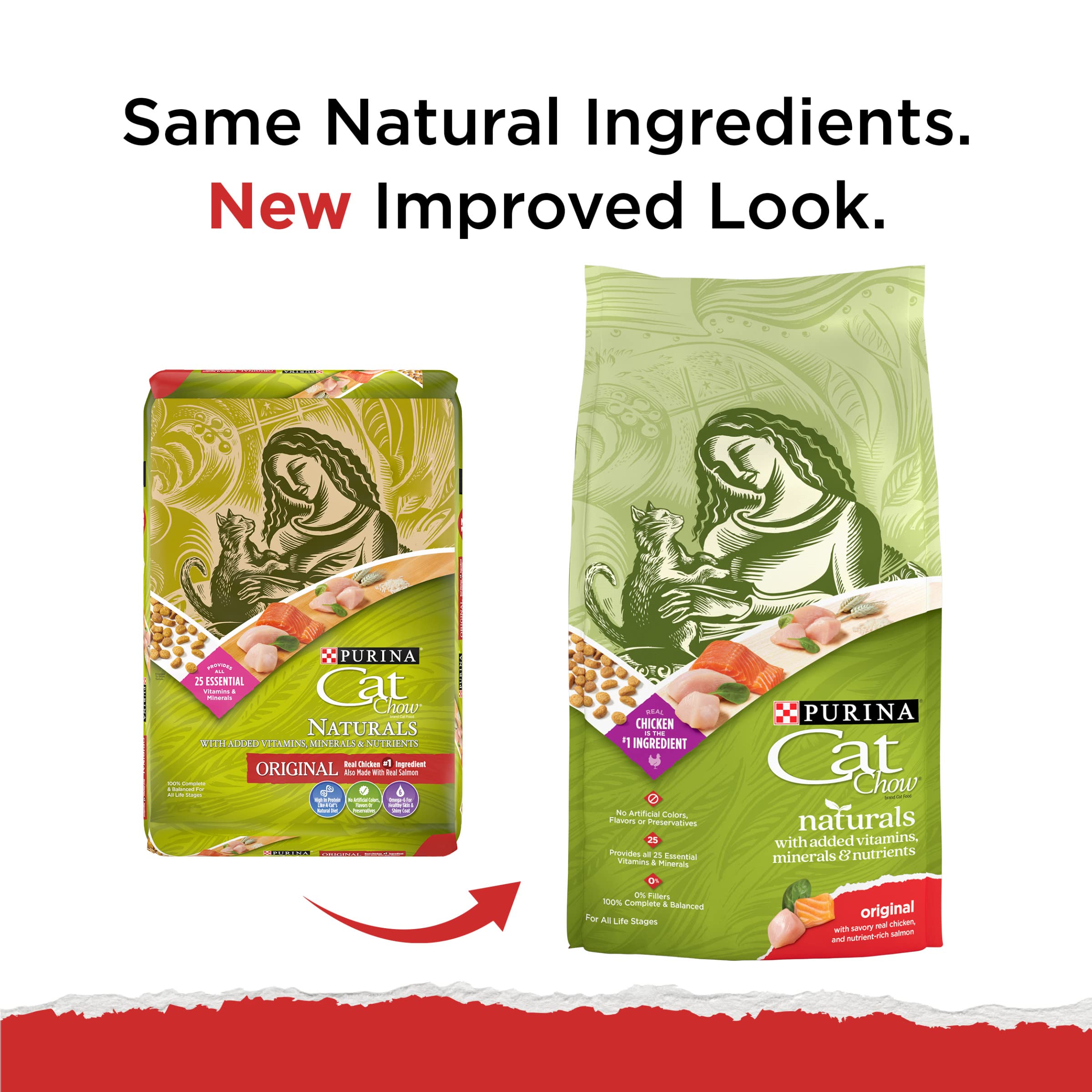 Purina Cat Chow Naturals With Added Vitamins, Minerals and Nutrients