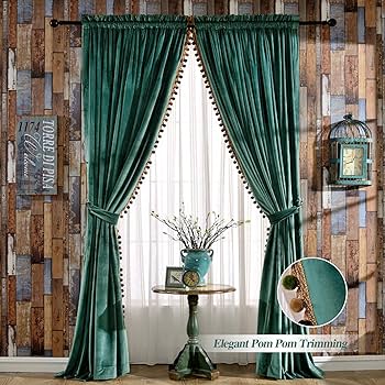 ベルベットカーテン ディープグリーン ベルベットカーテン ディープグリーン