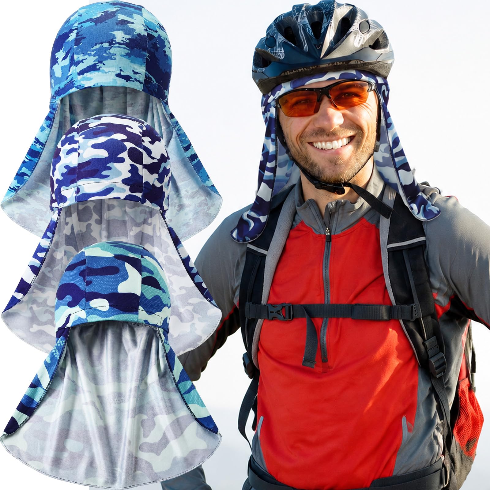 Syhood 3 Pcs Helmet Liner Cap