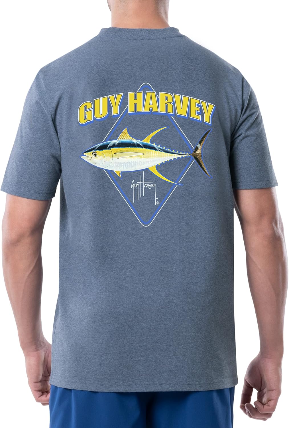 Heather Navy/Diamond Tuna