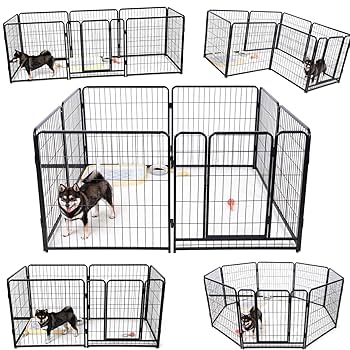 Amazon | KIRATAKU 犬 ゲージ 大型犬 サークル 60/80/98CM
