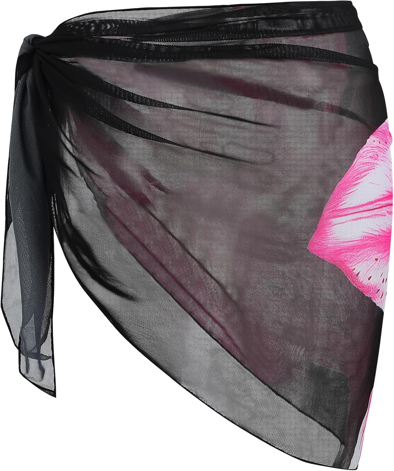 ZAFUL Boho Beach Cover Ups for Women Sarong Coverups Sheer Bikini Chiffon Wraps Skirts for Swimwear - Image 2