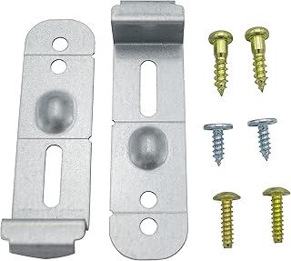 Supplying Demand DD61-00176A 2077435 2 Pack Dishwasher Installation Bracket with Screws