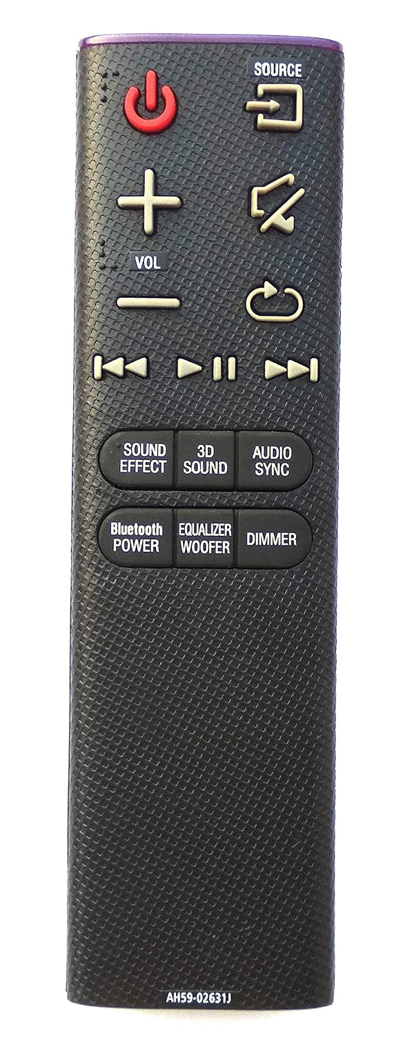 Gorilla Babo Universal Remote Replacement for Samsung AH59-02631J HW-H430 HW-H450 Sound Bar System by Gorilla babo - Used condition - CA$8.54