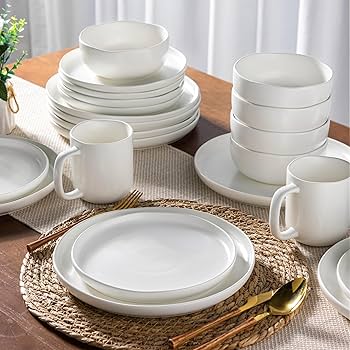 シャツ/ブラウス(長袖/七分) Ameri VINTAGE -  RIM.ARK/Detachable collar shirt set Amazon.com | AmorArc Ceramic Dinnerware Sets, Wavy Rim