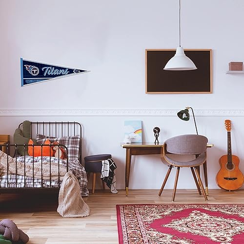 Vista 148 de Rico Industries NFL Football Classic - Banderín de fieltro de 12 x 30 pulgadas para decoración de pared, ideal para el hogar, dormitorio, decoración