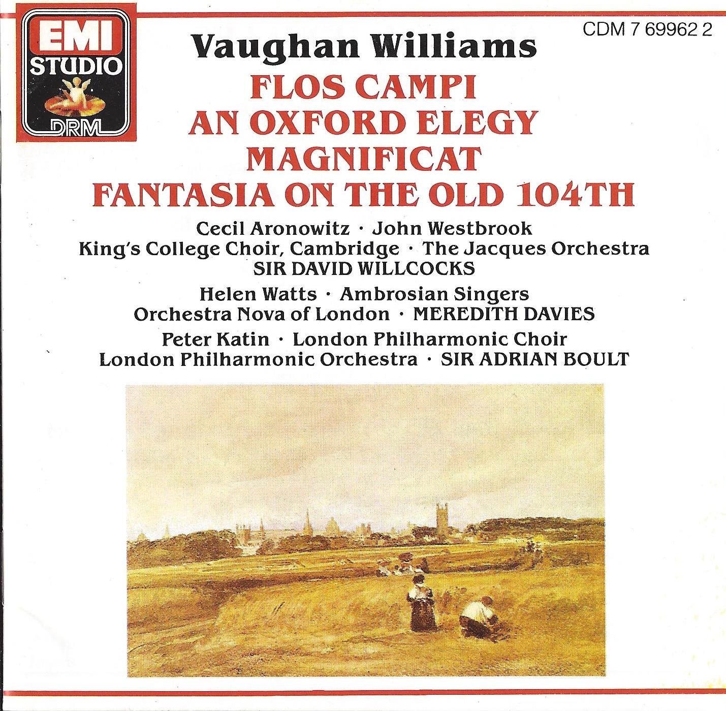 Vaughan Williams: Flos Campi/An Oxford Elegy/Magnificat/Fantasia on the Old 104th Psalm Tune