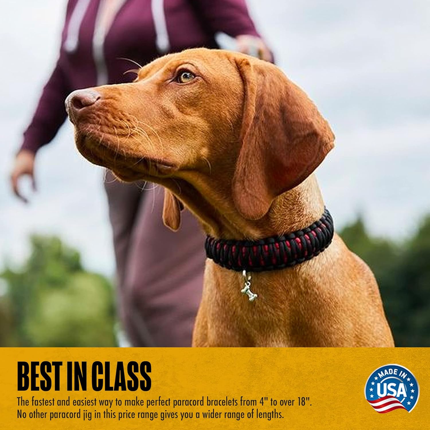 SpeedyJig Pro Paracord Bracelet Jig Kit Diversión y forma fácil de