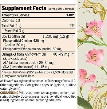 Andrew Lessman ProCaps PC Liver & Brain Benefits 60 Softgels