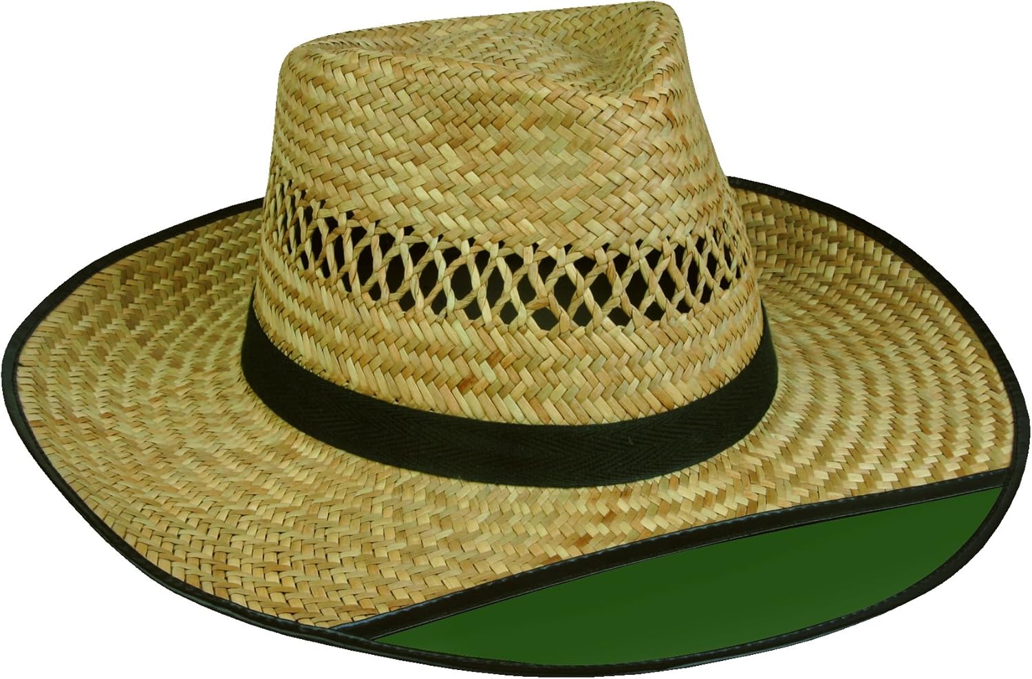 Amazon.com: Outdoor Cap LD-902EX Beach Bum 2 Straw Hat with Green Visor