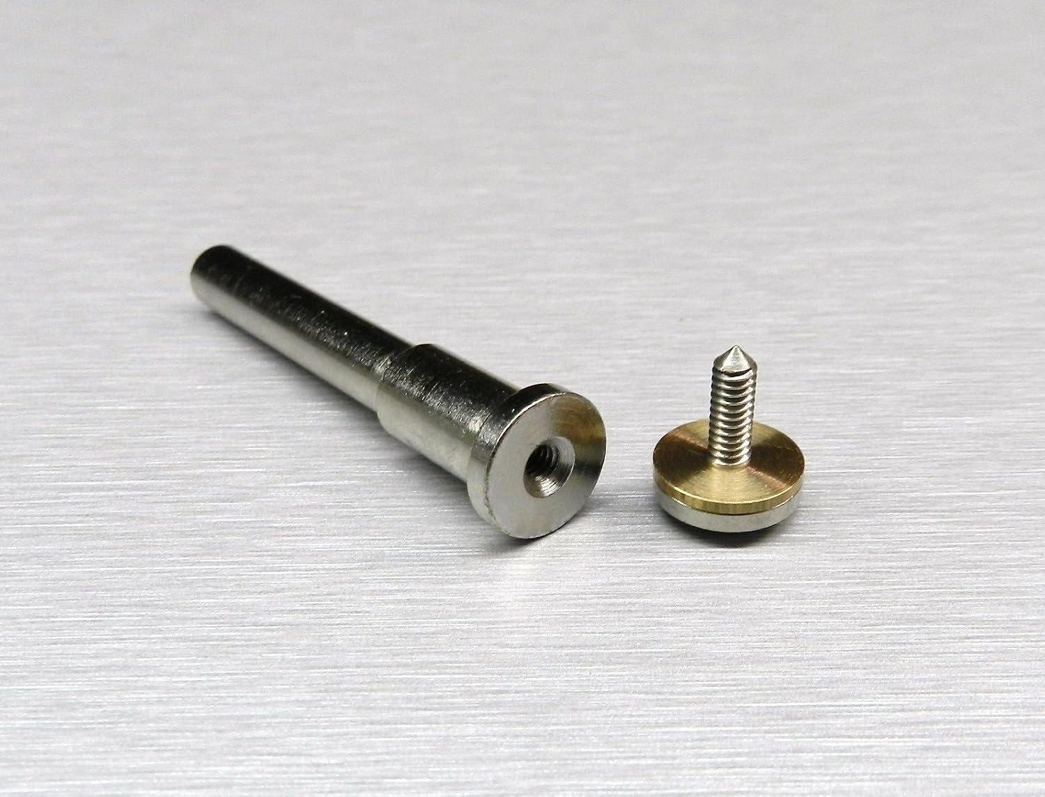 Mini Mandrel 1/4" Shank 1/8" Screw Reinforced Arbor Large Head Rotary Tool Adapter Made in Germany