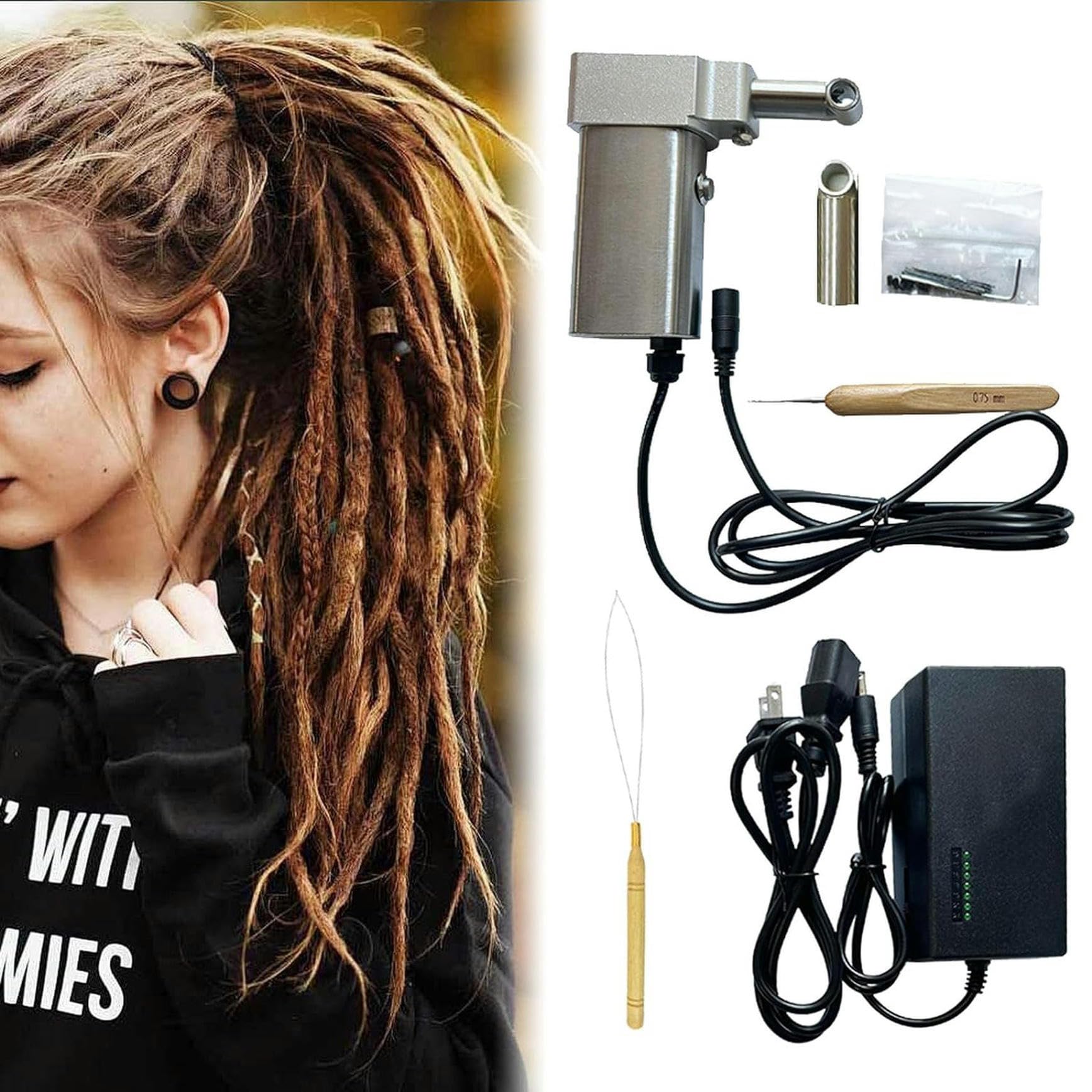 Machine dreadlocks automatique pour en finir avec le tressage manuel long