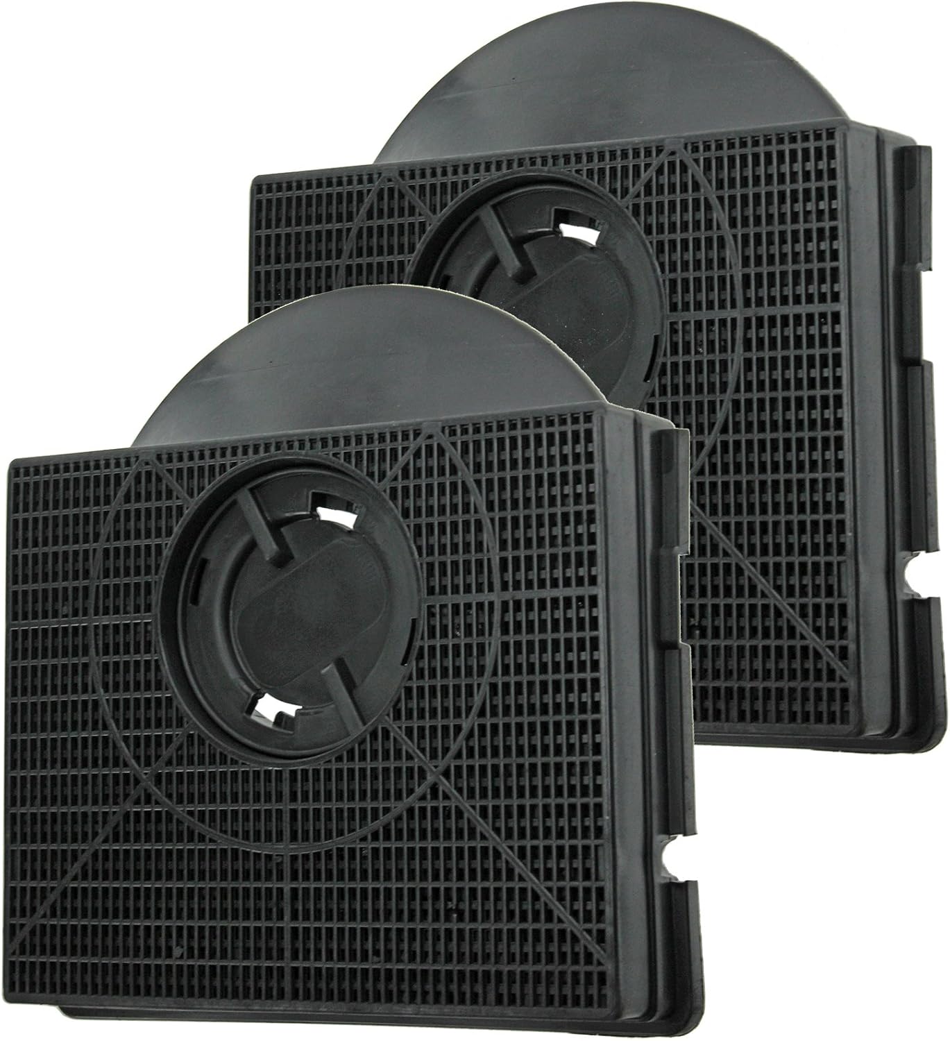 Spares2go Carbon Vent Extractor Filter for Elica Cooker Hood (Pack of 2