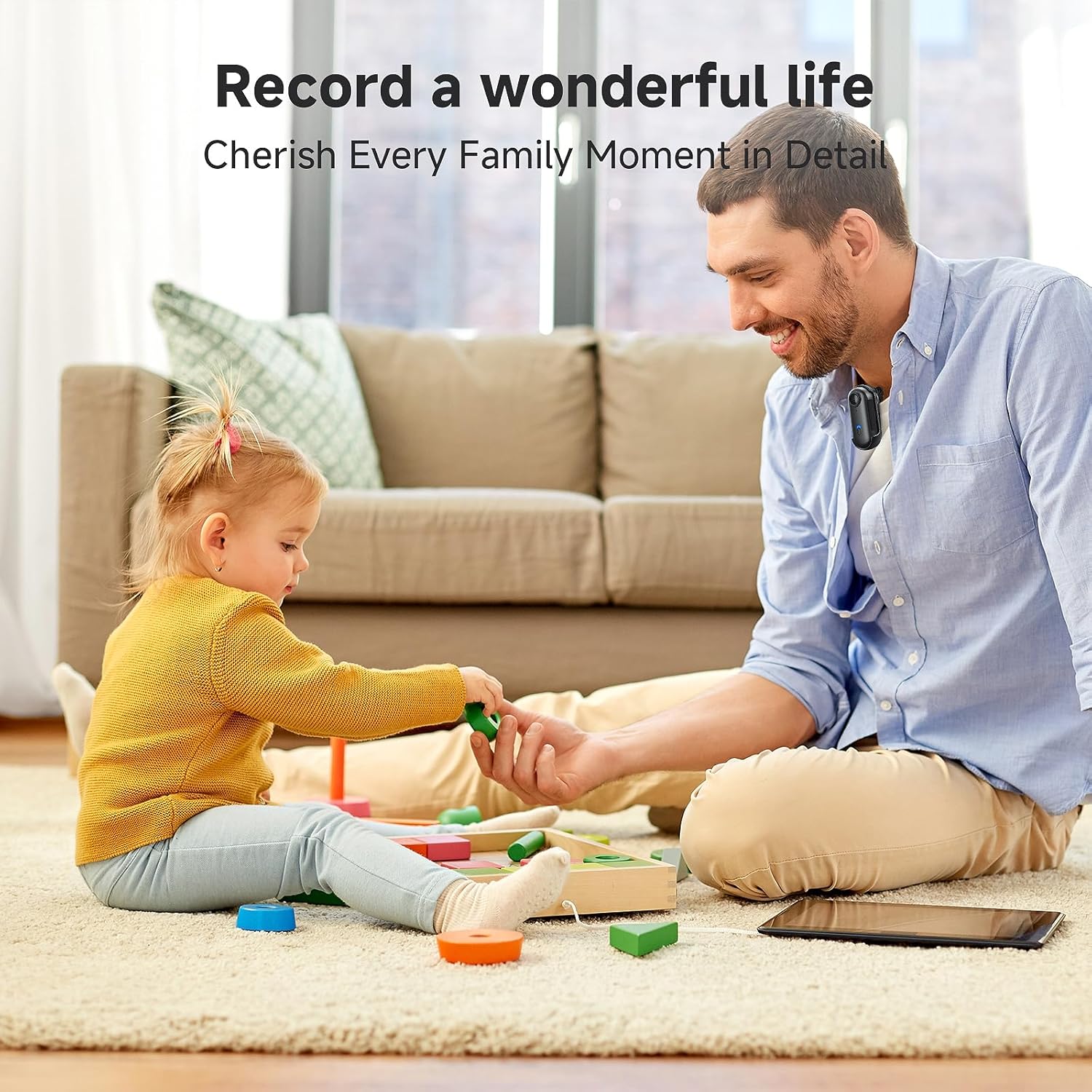 Waterproof 4K Thumb Mini Action Camera 64GB Convertible Body Cam with Wearable Video Recorder - Ideal for Magnetic Sport DV, Bike Cycling, Vlogging, Pet image 5 of 7 B0F9YGH2LP