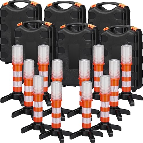 Leumoi Kit de 12 bengalas de emergencia para carretera, luces LED de advertencia de emergencia para vehículos, baliza de emergencia de alerta de disponible en Yaxa Costa Rica