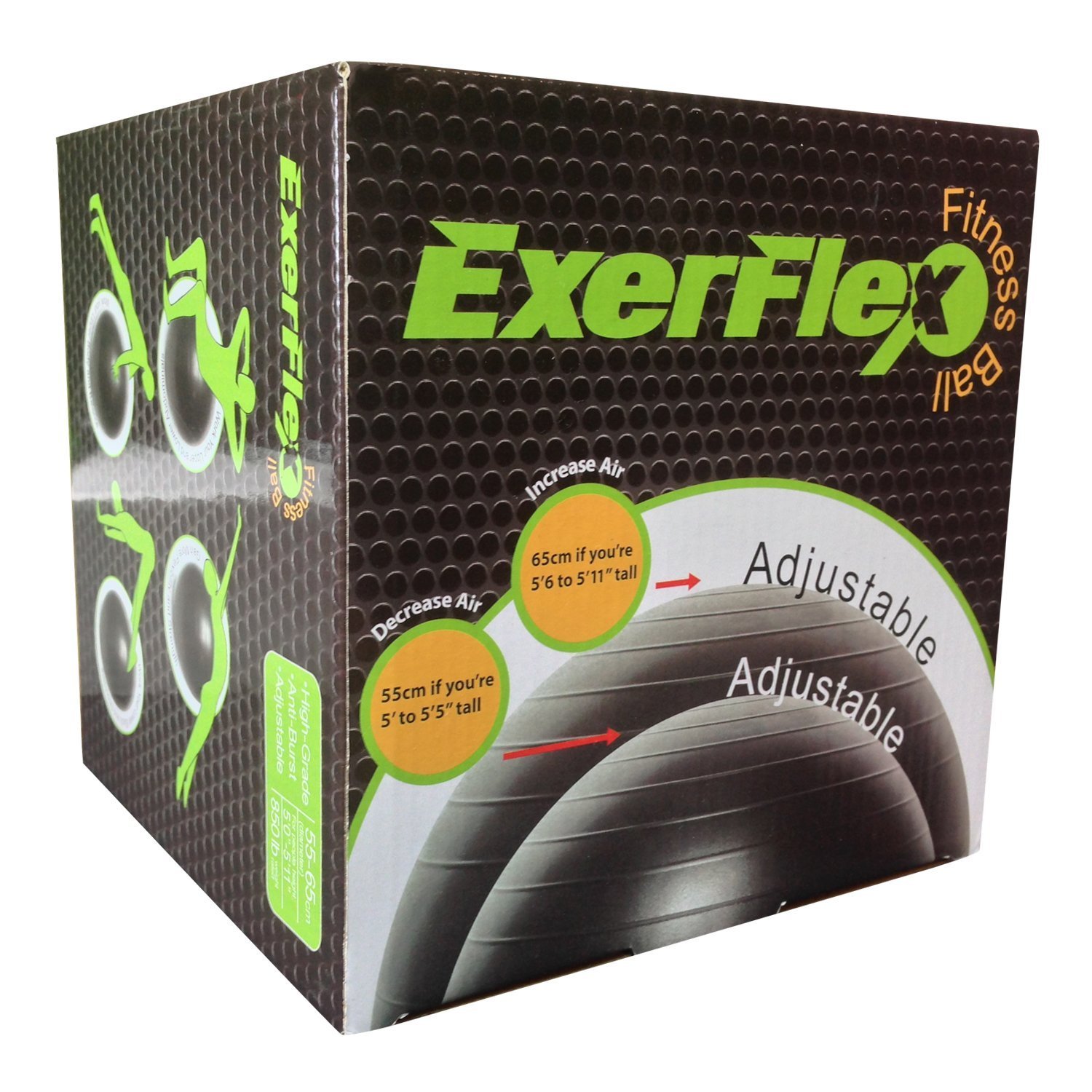 EXERFLEX PBLX Fitness Ball 55-65 cm