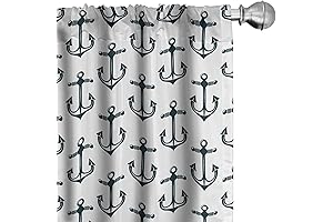 Ambesonne Anchor Curtains: Decorate Your Home with Nautical Style