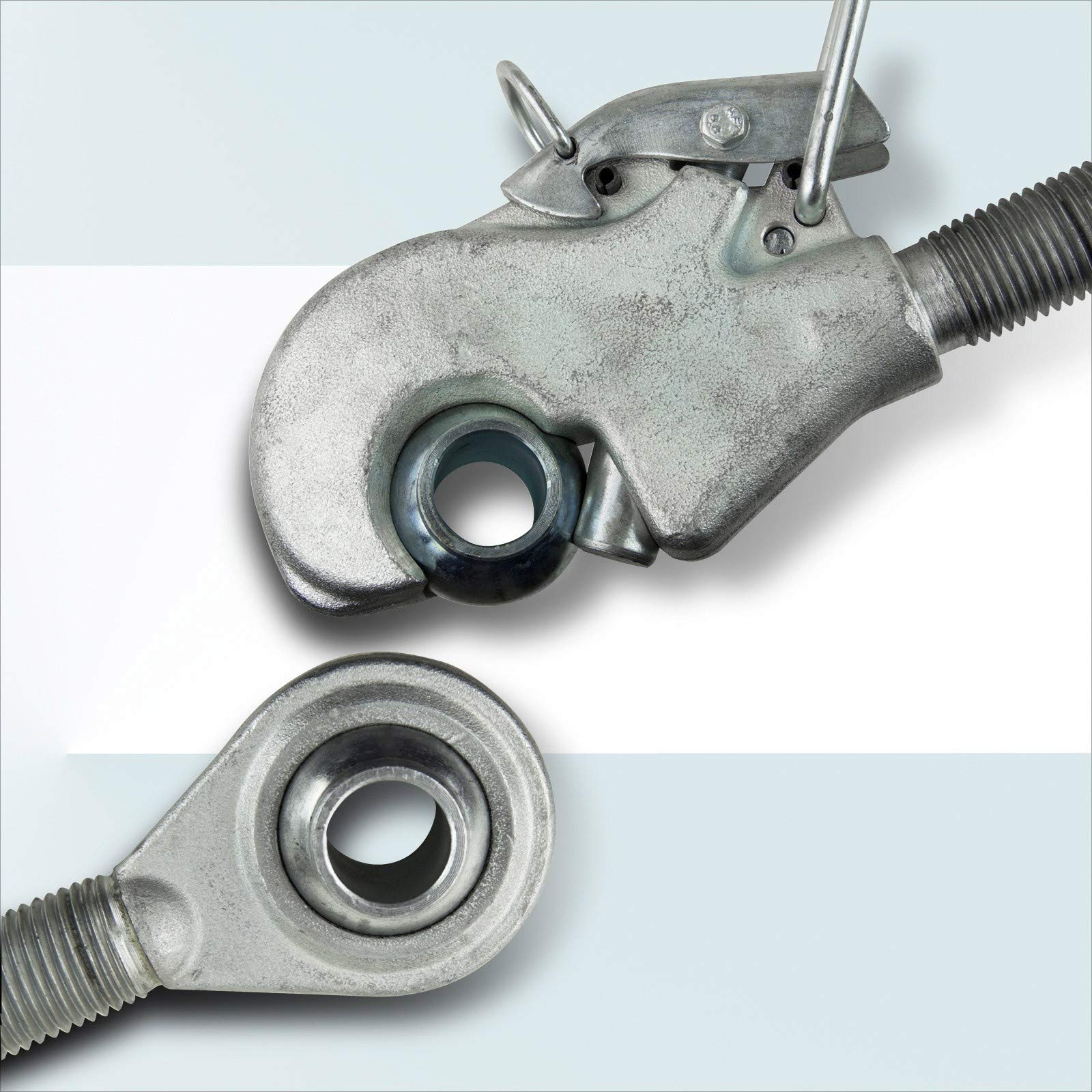 DEMA Oberlenker 410-540mm Gewindeoberlenker, Fanghaken, Schnellfanghaken robust, verstellbar, langlebig Traktor, Landwirtschaft, Kat 2