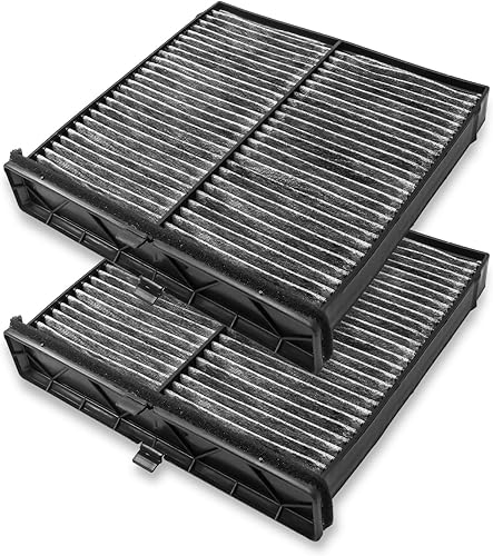 2 filtros de aire de cabina mejorados con carbón activado para Mazda 3 2019-2022 CX-30 2020-2022 CX-50 2023 Reemplazar BDTS61J6X, BDGF-61-J6X,