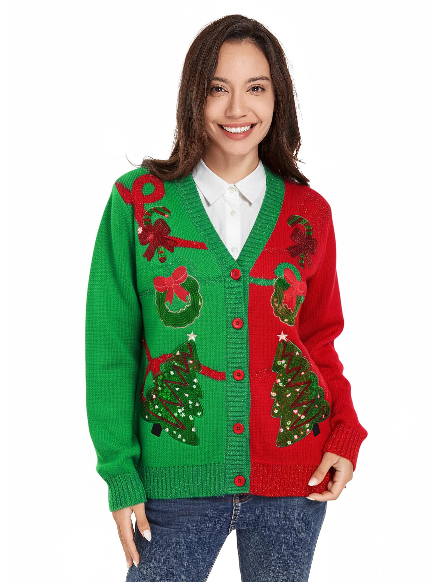 Women Ugly Christmas Hoodie for Adult Men s Unisex Xmas Hooded Sweater Pullover for Party Festive