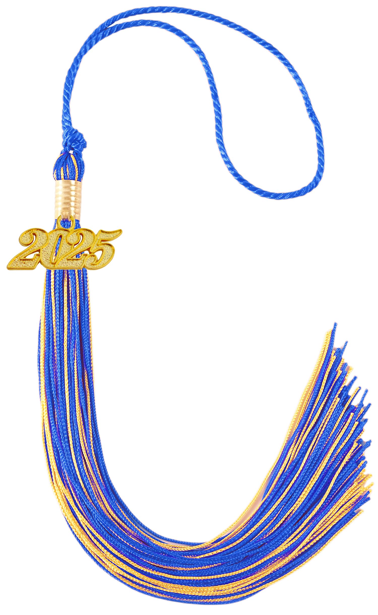 2025 Tassel Graduation, Blue and Gold Tassel 2025