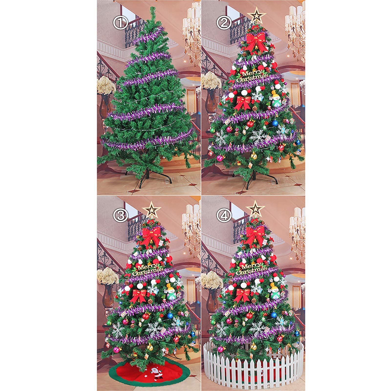 Xmas Trees 180cm Decoration Christmas Pine Tree,PVC Premium Spruce