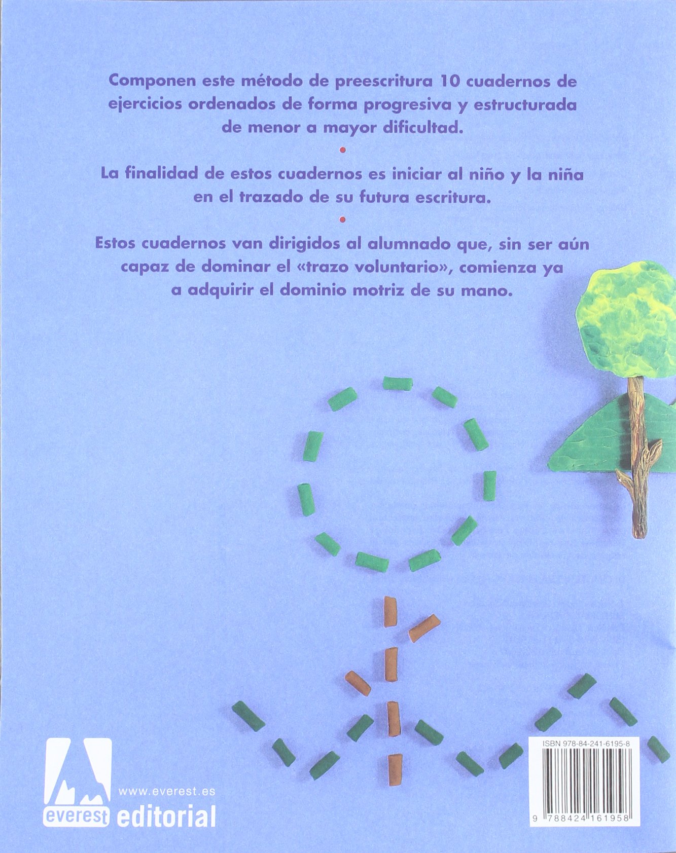 Juego con los palotes 5: Fichas de preescritura progresiva