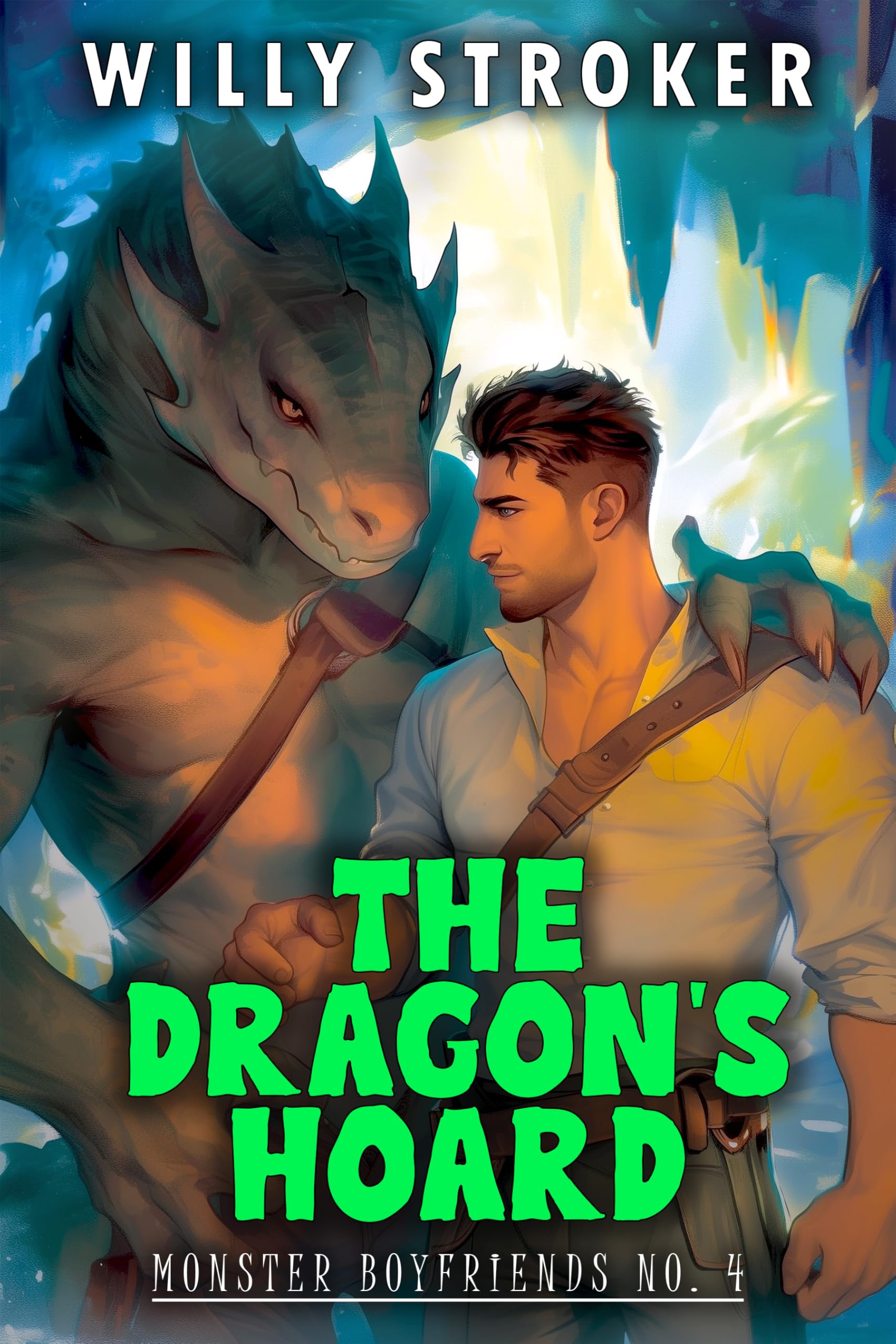 The Dragon's Hoard: A Spicy Gay Dragon Shifter Monster Romance (Monster Boyfriends Book 4)