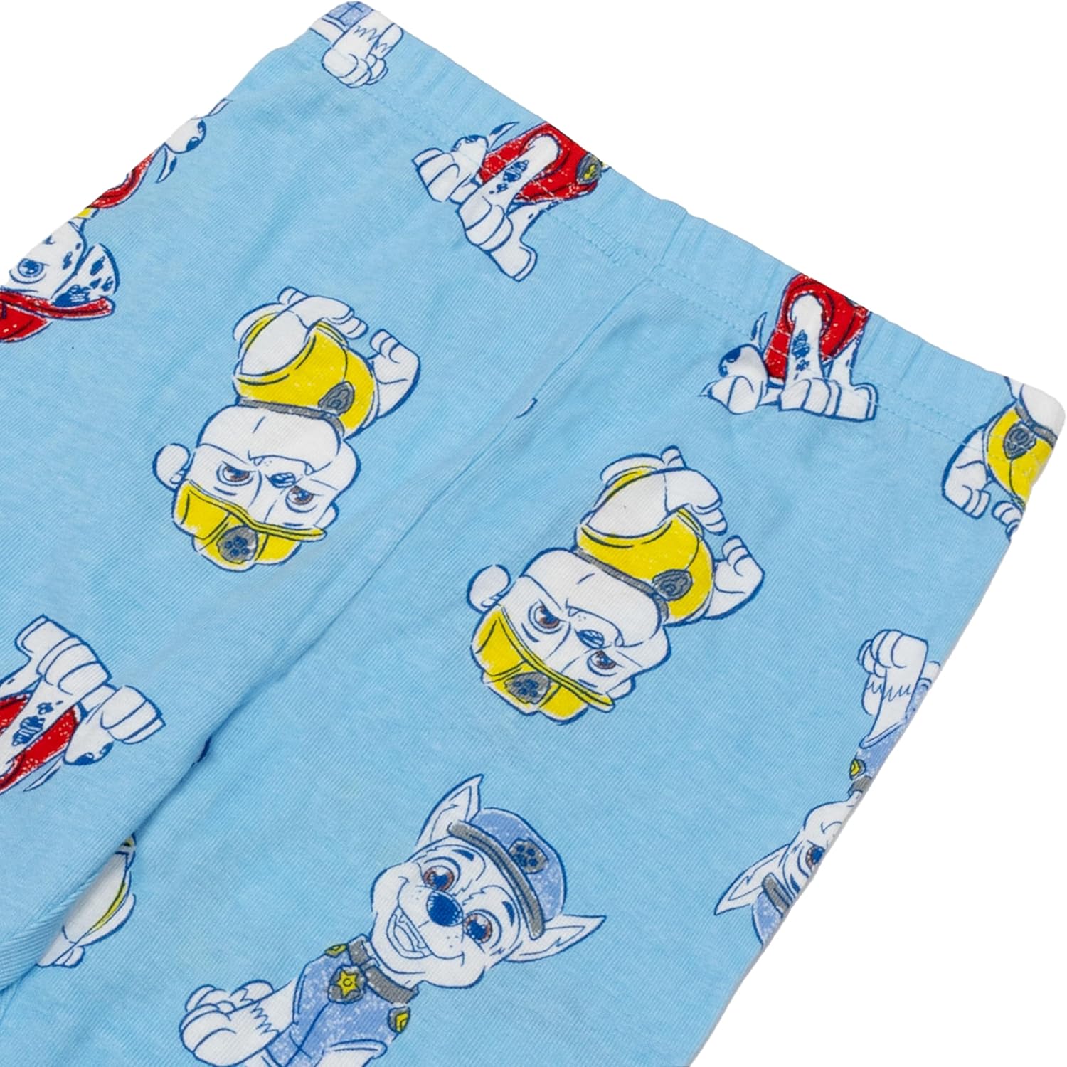 Nickelodeon Boys' 4-Piece Snug-fit Cotton Short Sleeve Matching Pajama Set, Soft & Cute for Kids, SKETCHY PAWS, 5T