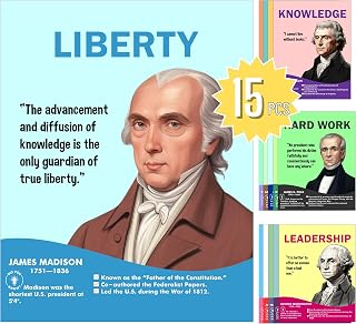 15pcs US Presidents Posters Set