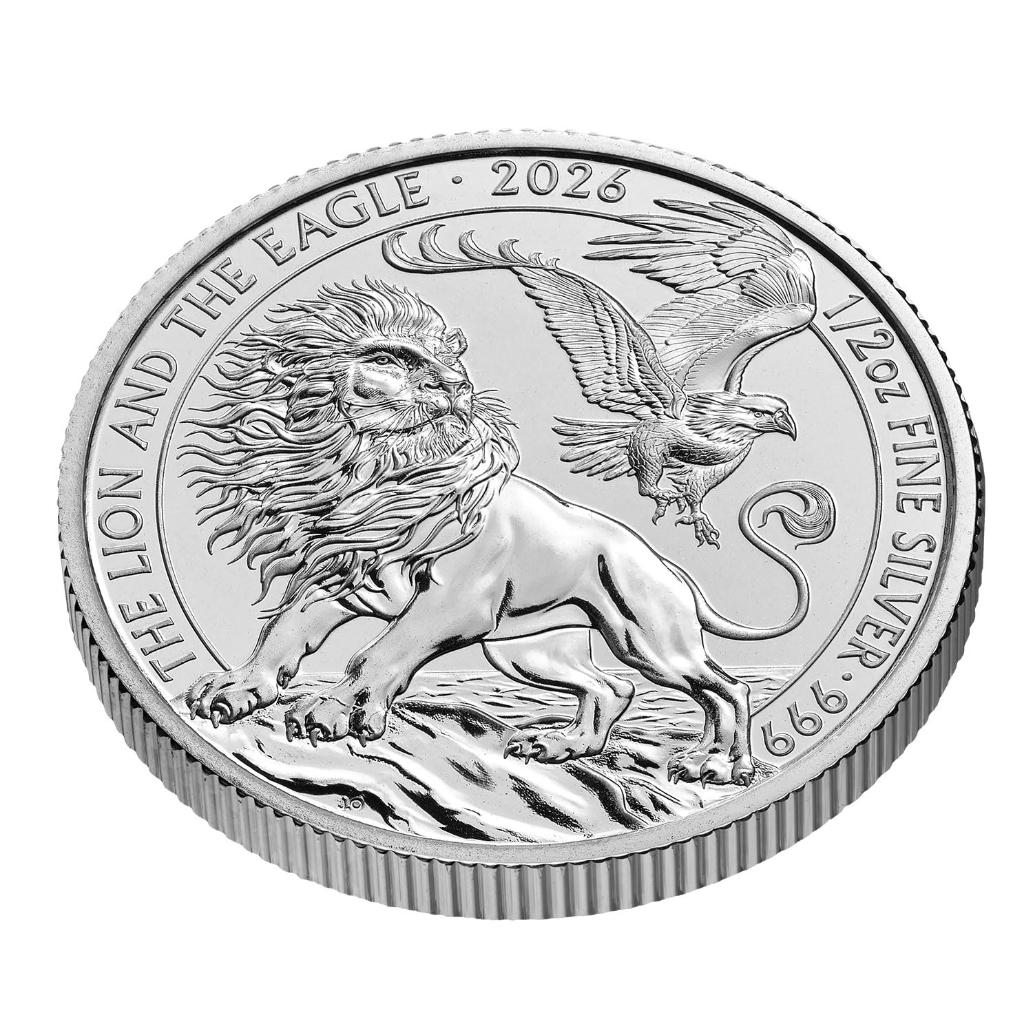 Silbermünze 1/2 oz The Lion and The Eagle 2026 Silber 999 BU