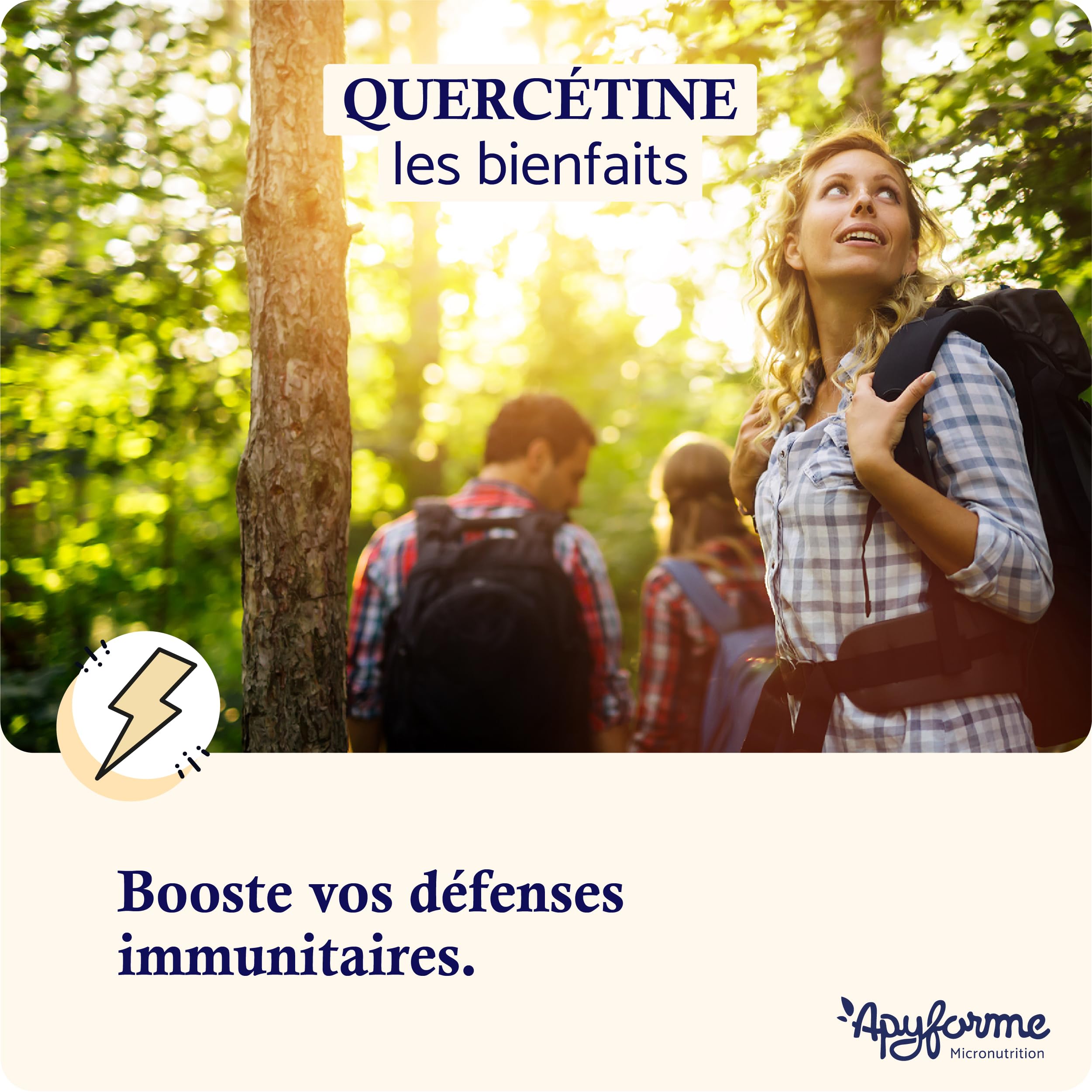 Apyforme - Quercetine Vitamine C et Bromelaïne - 90 Gélules - Fabriqué en France