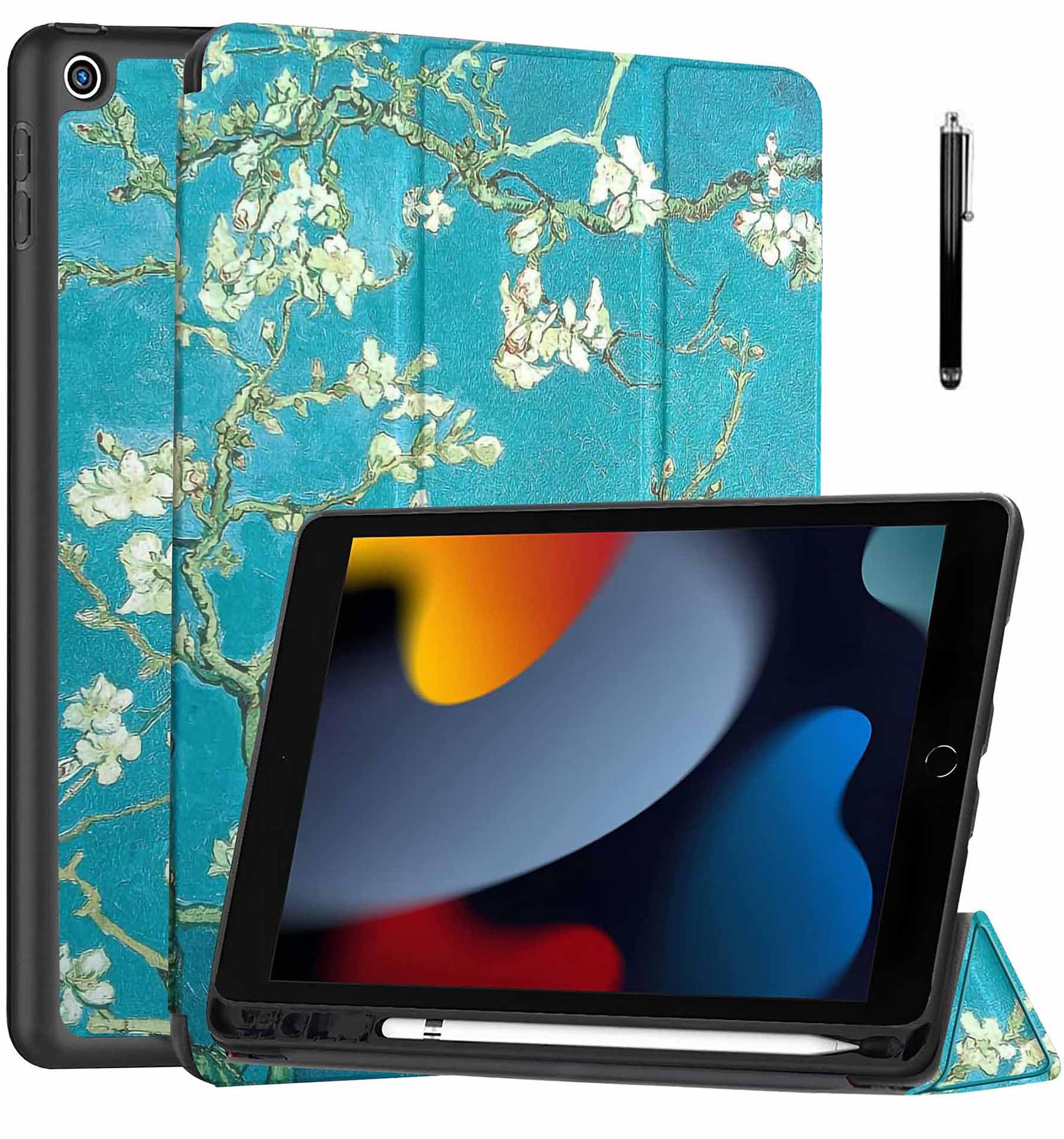 ProElite iPad 10.2 Case - Auto Sleep & Pencil Holder -12
